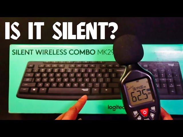 Silent Keyboard And Mouse? - Silent Wireless Combo MK295