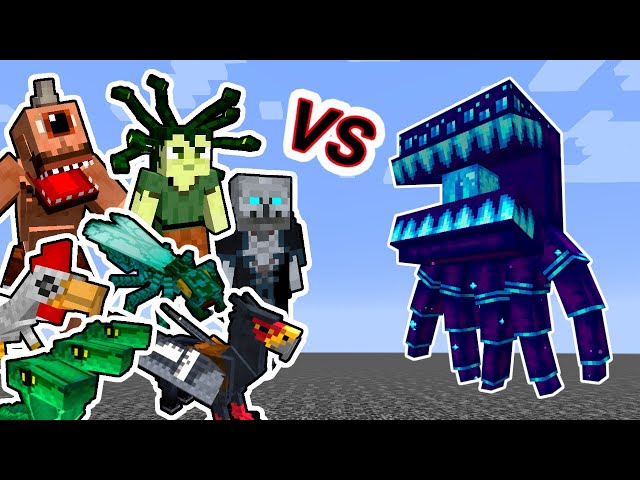 Cosmic Fiend Vs. Ice and Fire Monsters in Minecraft