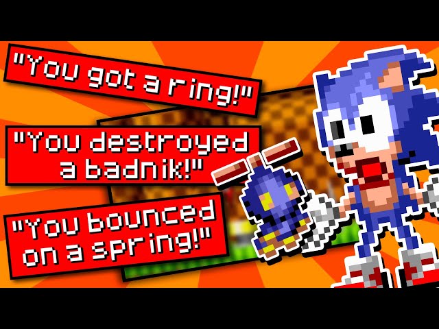 Sonic, but you don't want to do ANYTHING?! - Sonic the Hedgehog OmoChao Edition (Hilarious Rom Hack)