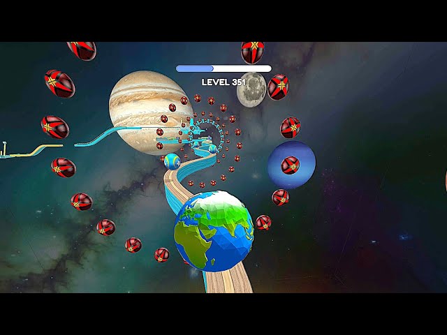 Going Balls 🌈 NEW SPACE WORLD Landscape Gameplay Android iOS 💥 Nafxitrix Gaming Game 24