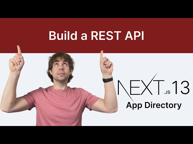Build a REST API in Next.js 13 app directory! Master RESTful techniques and paging w/ Prisma & Auth!