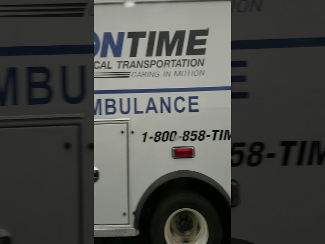 video of an Ambulance cruising by