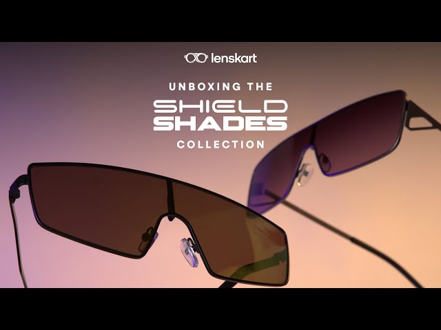 Unboxing The Shield Shades Collection | Lenskart Unboxing | #Lenskart