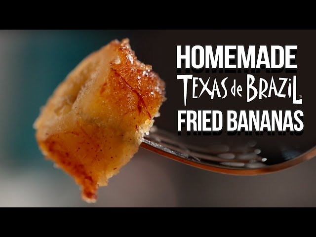 Brazilian Fried Bananas | Texas De Brazil Recipe (Quick & Easy!)