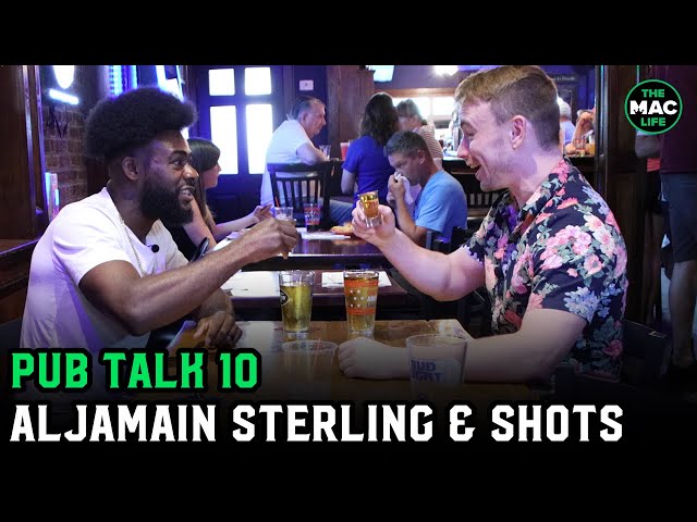 Pub Talk: Aljamain Sterling - "I feel like TJ Dillashaw never won a UFC fight without cheating"