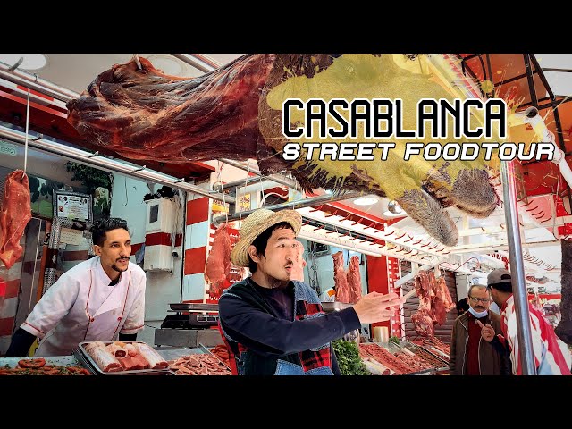 THE ULTIMATE STREET FOOD IN CASABLANCA 🇲🇦 Travel Morocco