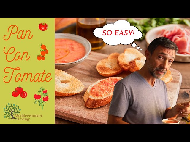 The Easiest Spanish Breakfast | Pan Con Tomate