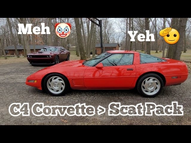 The C4 Corvette Is Better Than a Scat Pack - I Own Both