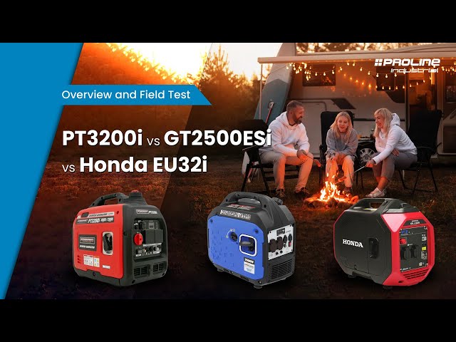PT3200i vs GT2500ESi vs Honda EU32i - Overview and Field Test - Proline Industrial
