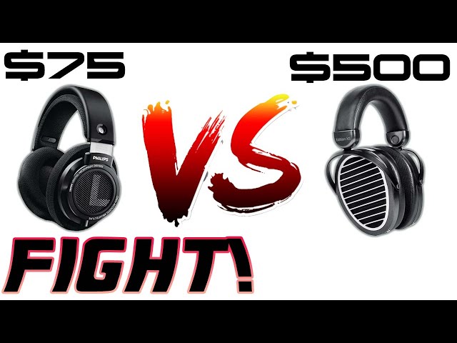 $75 Headphone vs $500 Headphone - Is it even Close? Phillips SHP9500 vs Hifiman Edition XS