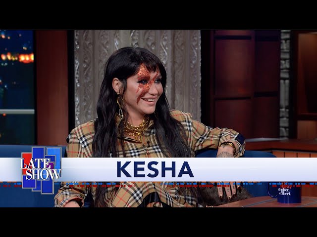 Kesha Gives Stephen A David Bowie-Inspired Makeover