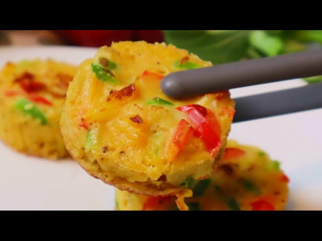 Potato Cake Omelette Recipe | Mini Spanish Omelette | Healthy and Cheap