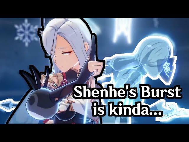 Shenhe's Elemental Burst Is kinda... (Genshin Impact Leaks)