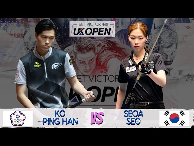 UK OPEN POOL CHAMPIONSHIP 2024 • KO PING HAN VS SEOA SEO