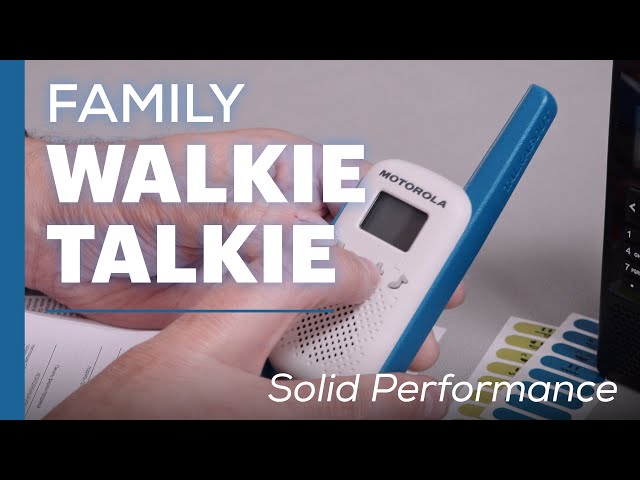 Motorola T42 - The Ultimate Family Walkie-Talkie