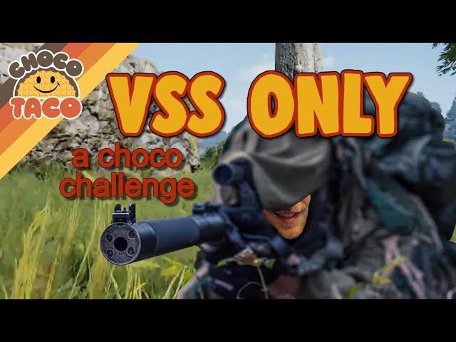 22-Kill VSS ONLY CHALLENGE - chocoTaco PUBG Gameplay