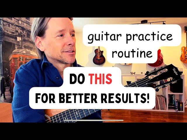 2024 guitar practice routine - do THIS for better results! 🎸