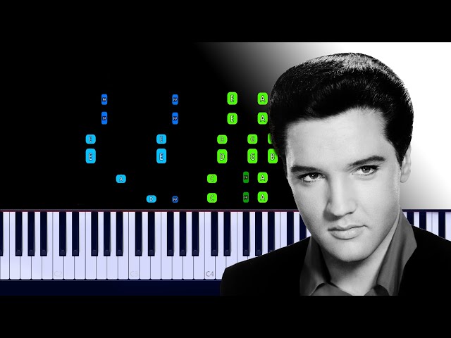 Elvis Presley - Always On My Mind Piano Tutorial
