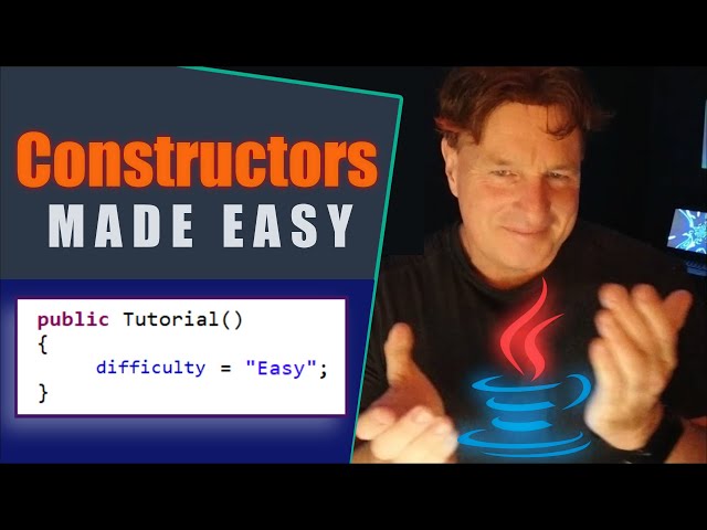 Java Constructors Tutorial