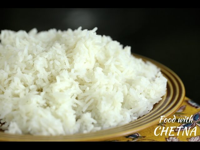 How to make perfect fluffy healthy rice every time - Food with Chetna