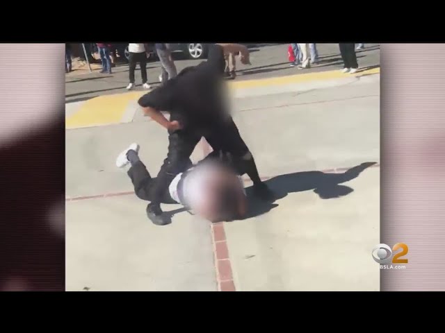 CBS2 Investigates: Violence In LAUSD On Rise As School Police Defunded