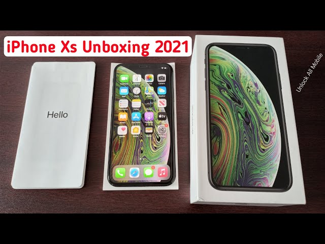 iPhone XS 256GB Unboxing 2021,March | iPhone XS Unboxing Space Grey (iPhone 10s)