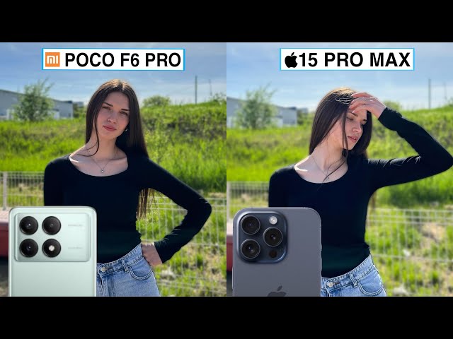 Poco F6 Pro Vs iPhone 15 Pro Max Camera Test Comparison