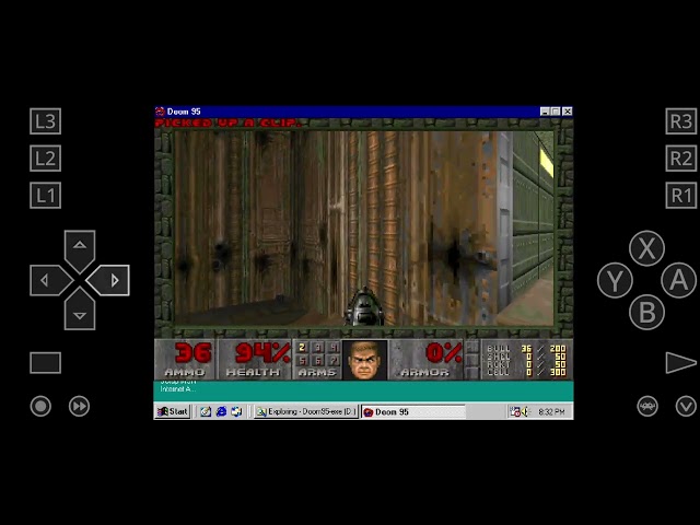 Doom 95 RetroArch dosbox Pure gameplay #gaming #gameplay #game #retroarch