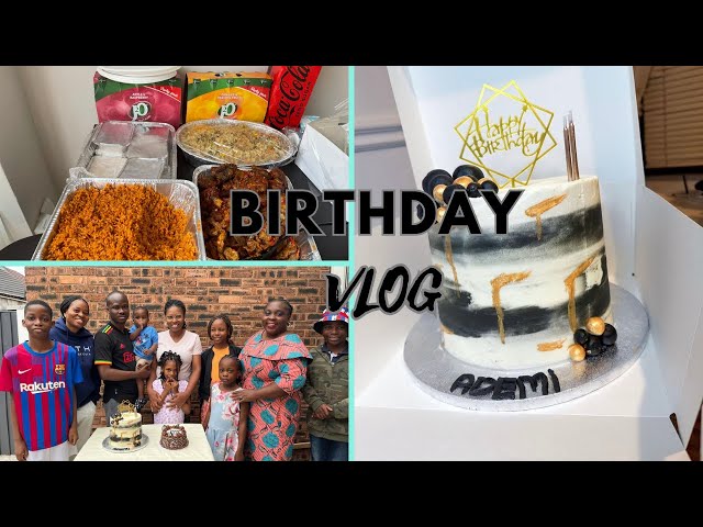 HOW I HOSTED MY INLAWS/FAMILY FOR MY HUSBAND’S BIRTHDAY IN THE   UK 🇬🇧