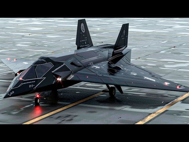 The F-117 Nighthawk Revolutionized Stealth Technology!