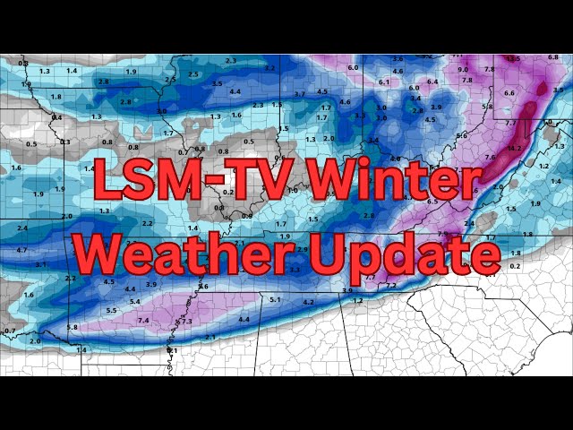 Saturday Night Winter Weather Update! - Join us LIVE!