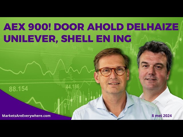 AEX 900! door Ahold Delhaize, Unilever, Shell en ING