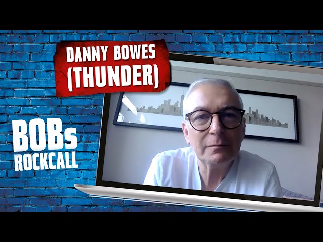 Danny Bowes (Thunder) about the new album "Dopamine" and his new puppy. | BOBs Rockcall
