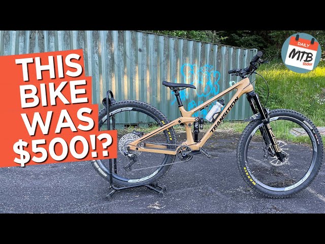 My New Mountain Bike Was Only $500