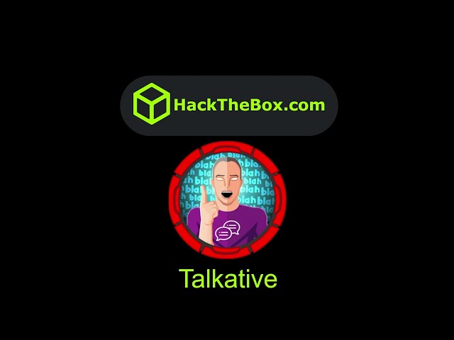 HackTheBox - Talkative
