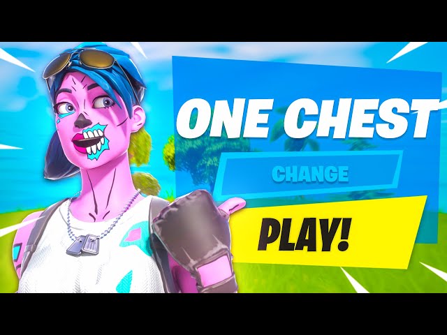 The *ONE CHEST* CHALLENGE In Fortnite Chapter 5 Season 2