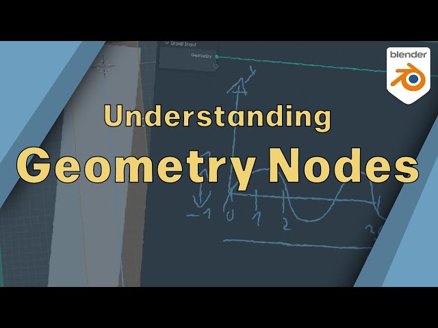 GeometryNodes for Super-Beginners #1 - Getting Started from Scratch