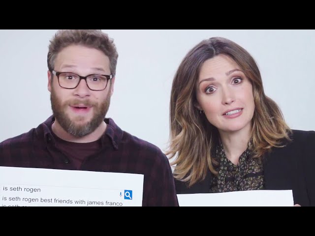 Seth Rogen & Rose Byrne Answer The Web’s Most Searched Questions | WIRED
