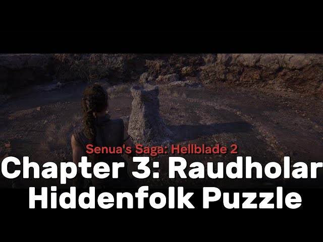 First Hiddenfolk Puzzle Full Gameplay Playthrough Hellblade 2 4k No Commentary