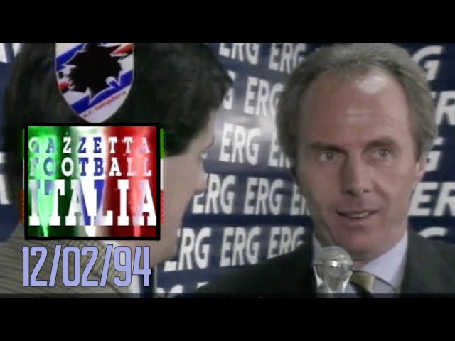 Sven's Sampdoria: Gazzetta Football Italia 12th Feb 1994