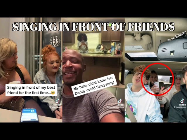 Singing In Front Of Friends And Other People 🥰 Shocking Reactions!! 😱 Part 3