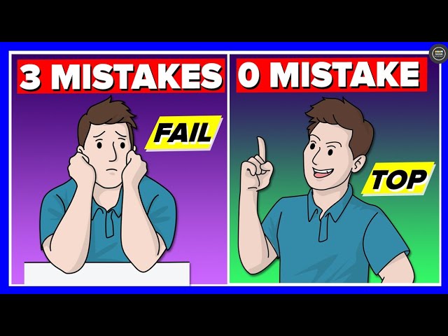 3 Common Mistakes of Failure Students