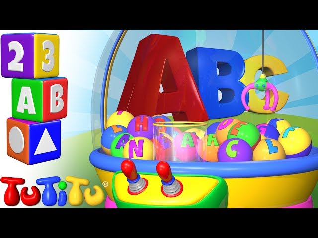 🅰️🅱️Fun Toddler ABC Learning with TuTiTu Crane Game toy 🔠🔡 TuTiTu Preschool and songs🎵