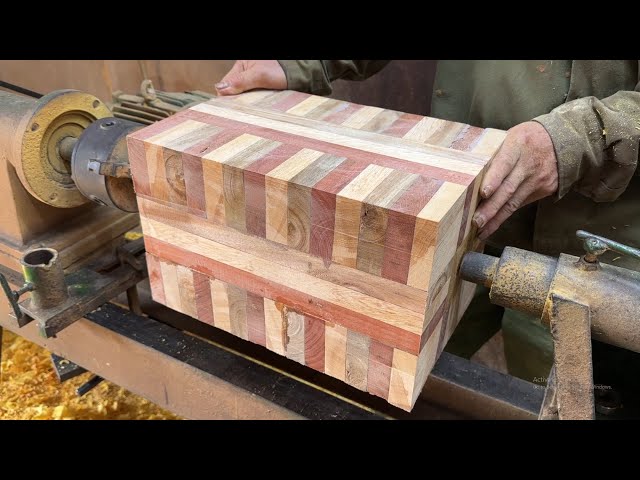 Craft Woodturning Ideas - Ingenious Techniques Of Vietnamese Carpenters On Wood Lathe