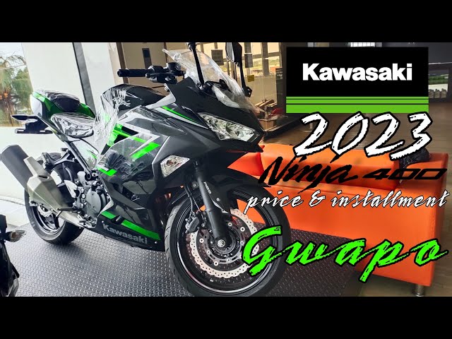 New Kawasaki Ninja 400 -Color Black & Green , Price at Installment, Specs ,San CASA?