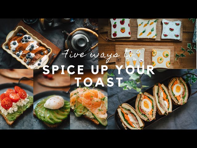 #2 Five Ways to Spice up Your Toast: Monte Cristo, Wanpaku... | Ăn Sáng Bánh Mì Không Chán {SUB}