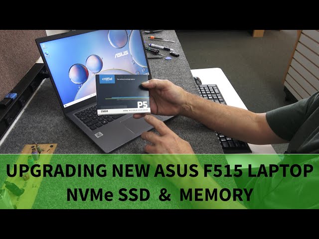 ASUS Laptop SSD & Memory Upgrade NEW MODEL