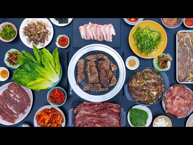 The Complete Guide to KOREAN BBQ at Home (Kalbi, Bulgogi, Jumulleok, Samgyeopsal)