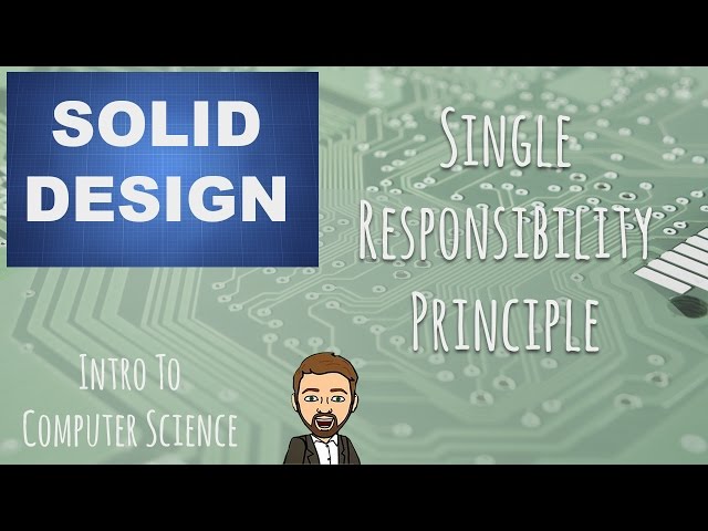 SOLID Design: Single Responsibility Principle [C#]