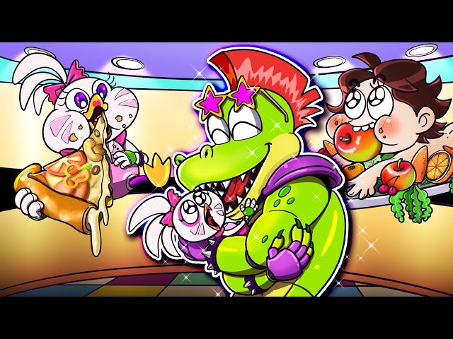 [Animation] Monty&Vanny cooks Chica,Gregory!? |Snack Time! FNAF SB Animation Compilation | SLIME CAT